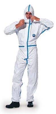 Chemikalienanzug TYVEK® 600 Plus, Größe, XXL, 1 Stück