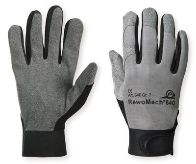 Work gloves RewoMech® 640, Size, 8, 2 Pair