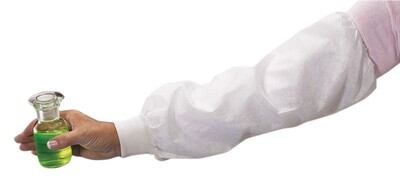 Air-permeable arm cuffs made of SMS fleece, 100 pieces