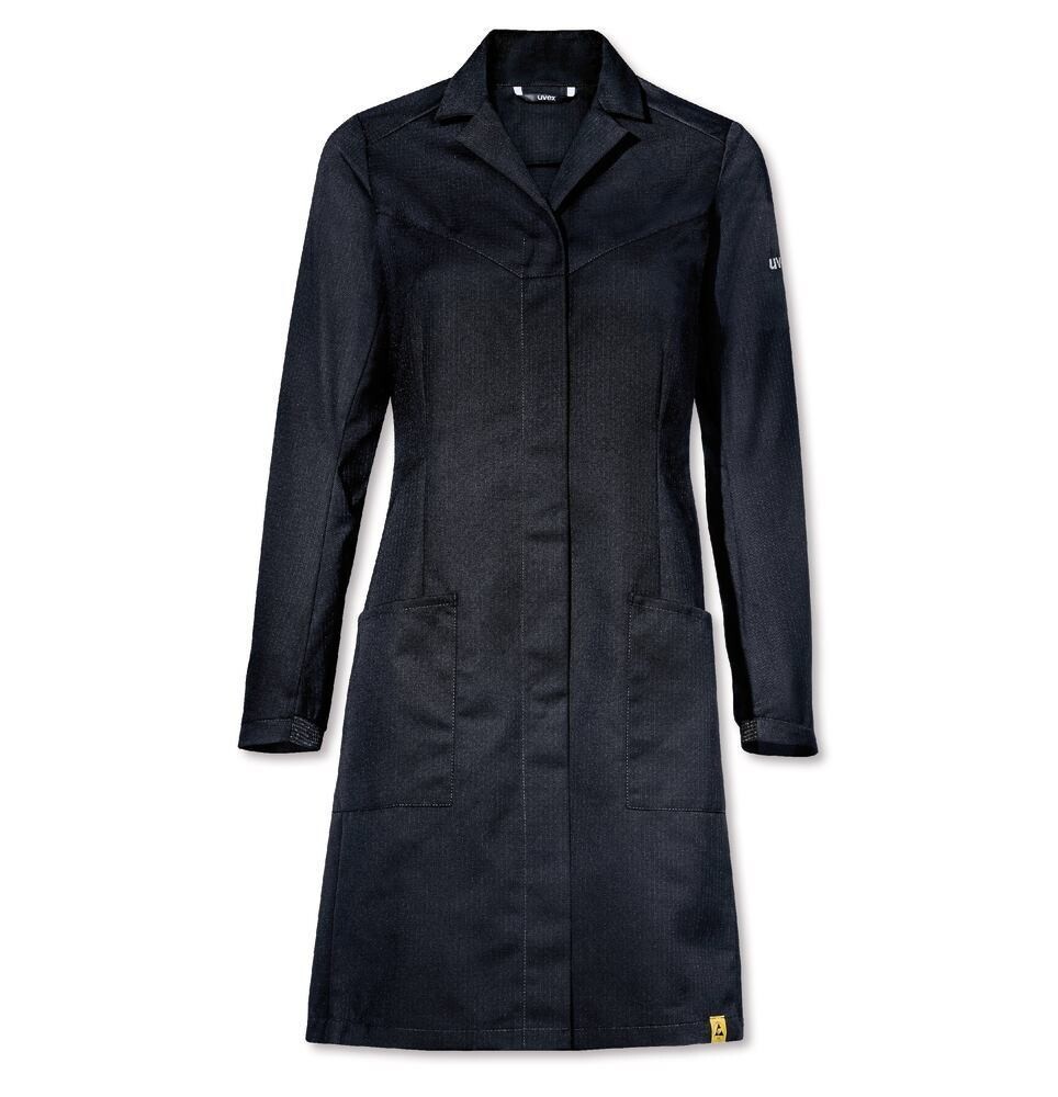 Work jacket uvex suXXeed ESD Model 7463 for women, graphite, Size, XS, 1 Piece