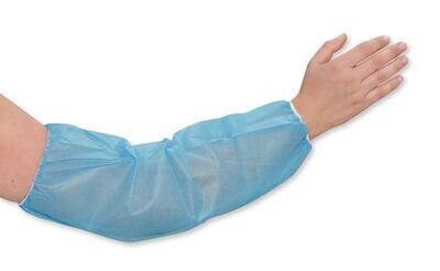 Arm cuffs made of PP cloth, Premium, blue, 100 pieces