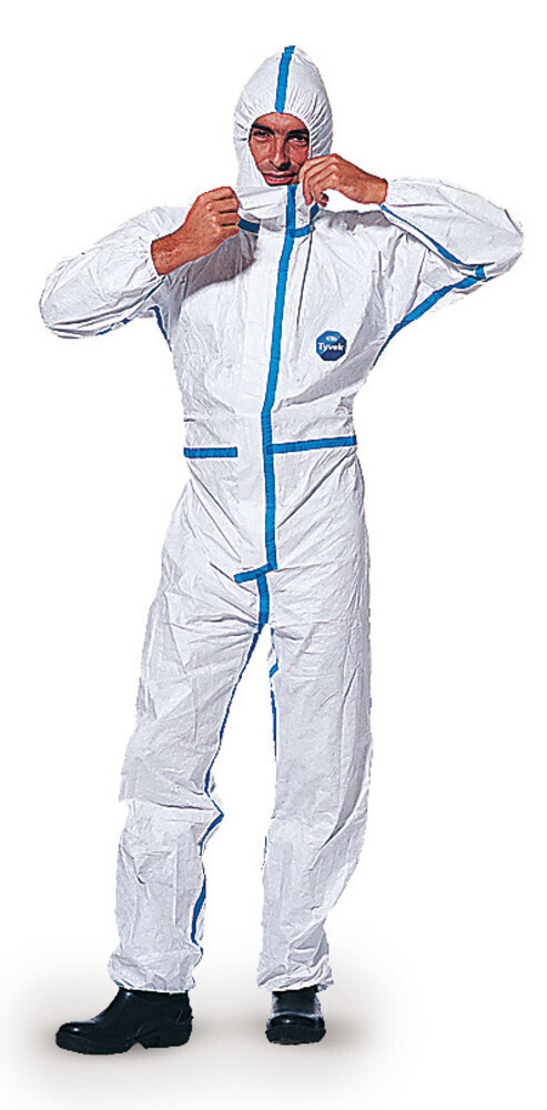 Chemical suit TYVEK® 600 Plus, Size, L, 1 Piece