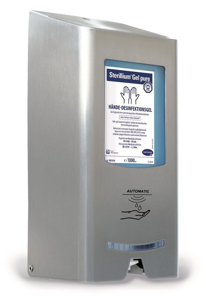 Soap and disinfectant dispenser CleanSafe extra touchless, 1 piece