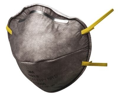 Maschera speciale con filtro antiparticolato Maschera antiodore FFP1 NR D senza valvola di espirazione, 20 pezzi