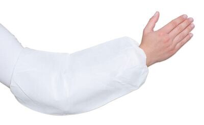 Brassards en tissu PP, Extra fort, blanc, 100 pièces
