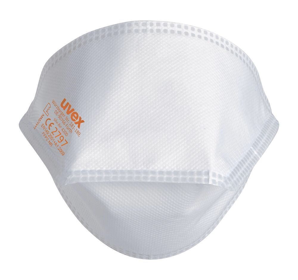 Mascarilla plegable con filtro de partículas silv-Air lite, 30 piezas
