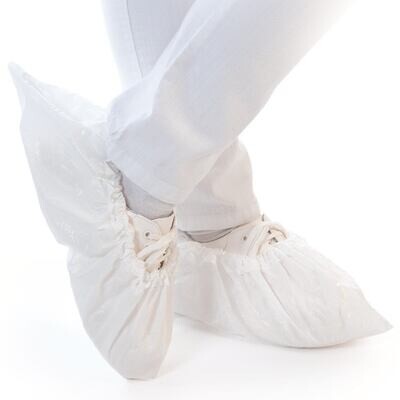 Overshoes CPE Standard, white, 100 Pieces