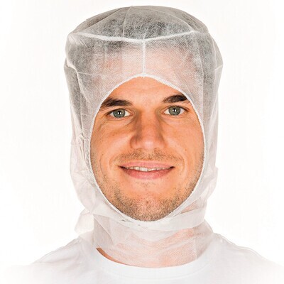 Astro net made of PP cloth, white, 100 pieces