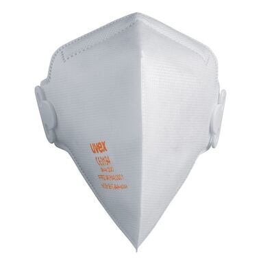 Mascarilla plegable con filtro de partículas silv-Air classic sin válvula de exhalación, 30 piezas