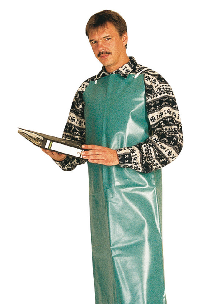 Laboratory aprons and work aprons AlphaTec® 56-100 made of PVC, 3 pieces