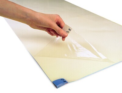 Tappetini adesivi in tessuto Nomad, 600 x 1150 mm, 6 pezzi