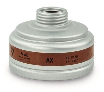 Breathing filters with standard thread, AX, 1 piece