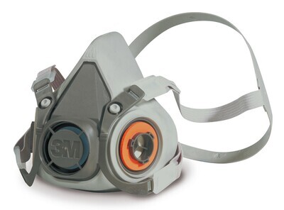 Respiratory protection half mask series 6000, Size, S, 6100, 1 Piece