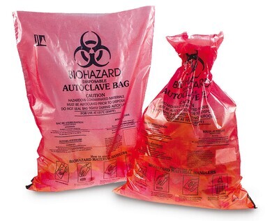 SEKUROKA® Biohazard Disposal Bags, 1000 Pieces