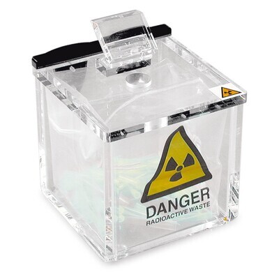 Radiation protection waste box SEKUROKA®, 1 piece