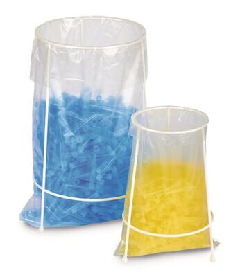 Soporte de mesa SEKUROKA® para bolsas de basura Altura 25 cm, Soporte de mesa sin bolsas de basura, 1 pieza