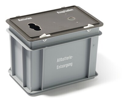 Waste compartments for old batteries, 1 piece