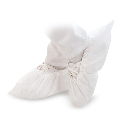 Cubrezapatos sntislip CPE con revestimiento de TPE, 50 piezas