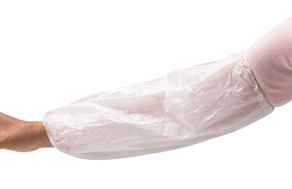 Polyethylene arm cuffs, 500 pieces