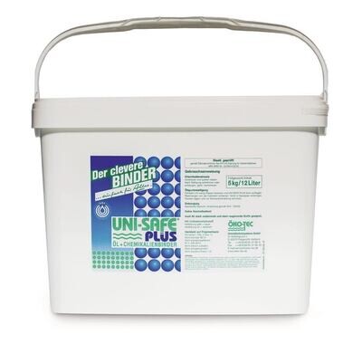 Liant chimique et huileux UNI-SAFE Plus, Seau, 5 kg