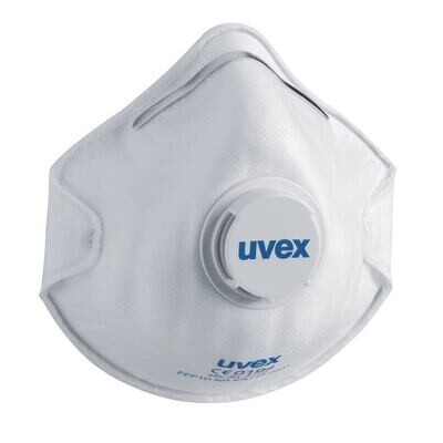 Particle filter mask silv-Air classic With exhalation valve, FFP1 NR D, Size, L, 2110, 15 Pieces
