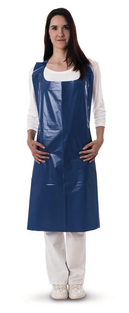 Disposable aprons made of PE detectable, 100 pieces