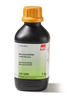 Legante al mercurio MERCURISORB-ROTH®, confezione di ricarica, grande, 1 kg