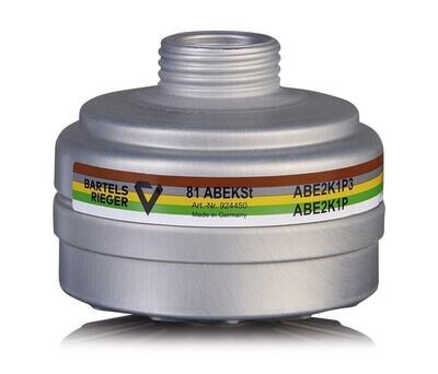 Breathing filters with standard thread, A2B2E2K1-P3 RD, 1 piece