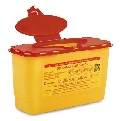 Abfallbehälter Multi-Safe vario 2000, 10 Stück