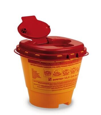Waste bins Multi-Safe twin plus, 2000 ml, 10 pieces