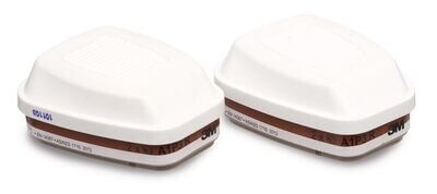 Combination filter 3M for 3M half and full face masks, A1P3 R, 6091, 4 pieces