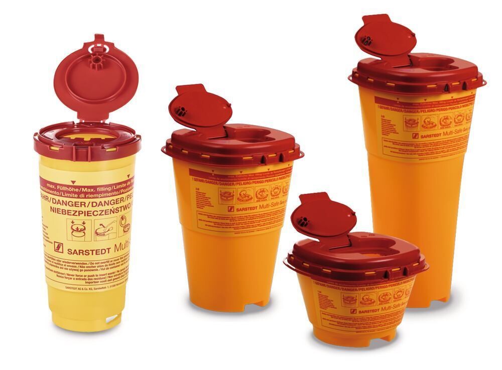 Abfallbehälter Multi-Safe Twin Plus, 5000 ml, 4 Stück