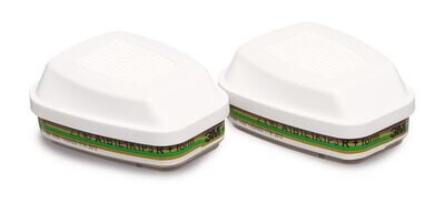 Combination filter 3M for 3M half and full face masks, ABEK1P3 R + Formaldehyde, 6092, 4 pieces