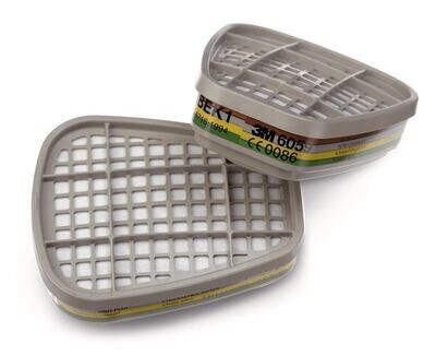 Filtros de respiración Filtro de gas 3M, ABEK1, 6059, 8 piezas