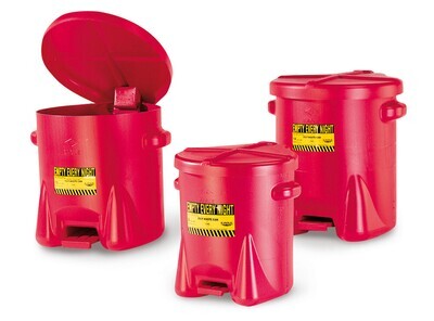 Contenedores de basura para residuos corrosivos, 23 l, 1 pieza