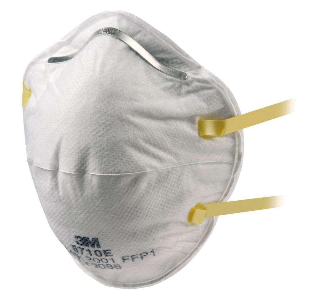 Particle filter mask Klassik, series 8000 Without exhalation valve, FFP1 NR D, 8710E, 20 Pieces