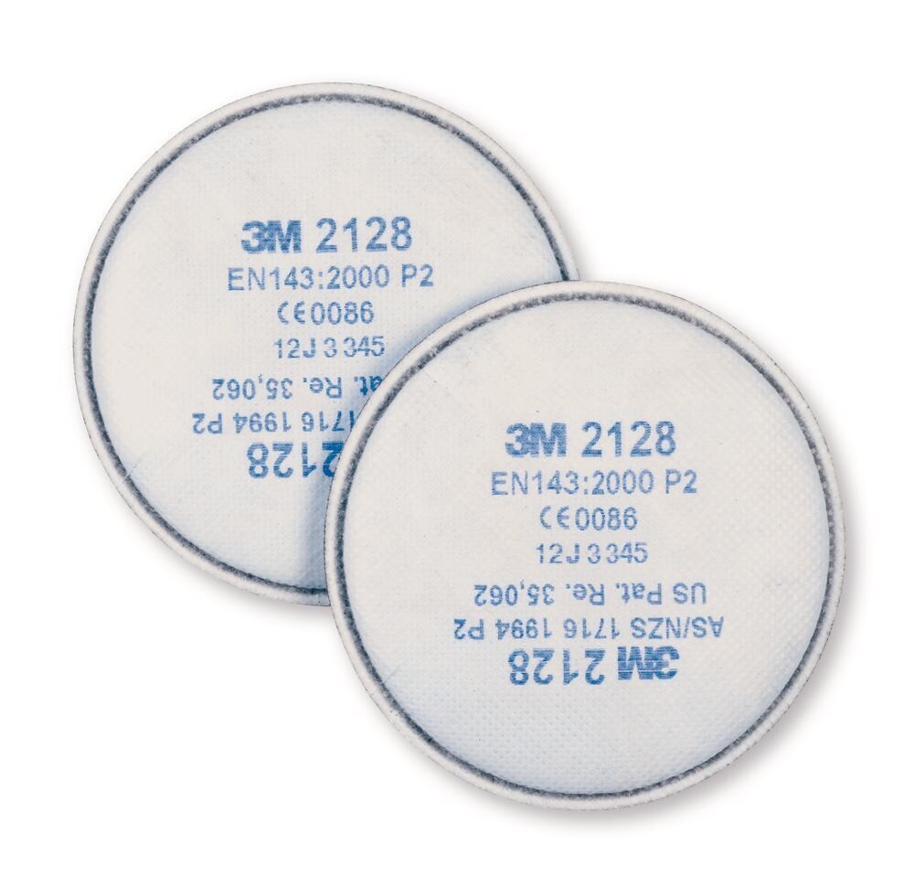 Partikelfilter 3M, P2 R mit Aktivkohle, 2128, 20 Stück