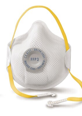 Partikelfiltermaske smart mit Klimaventil®, FFP3 NR D, 2505, 10 Stück