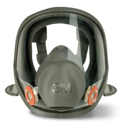 Respiratory protection full face mask 3M series 6000, Size, L, 6900L, 1 Piece