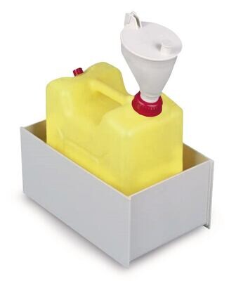 SEKUROKA® 1-position drain station, natural, 1 piece