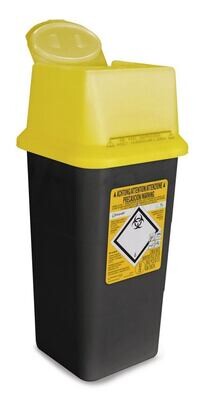 Waste bins Sharpsafe® 7 l container, 5 pieces