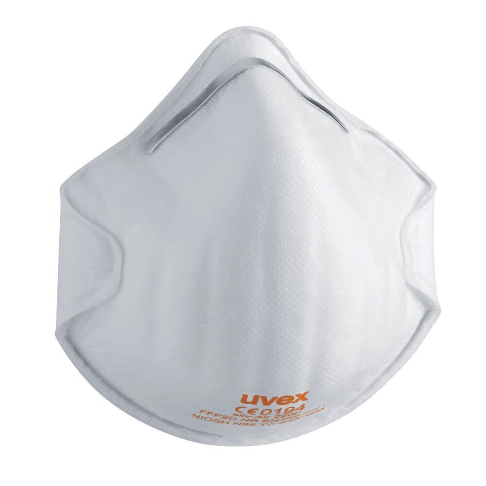 Particle filter mask silv-Air classic Without exhalation valve, 20 pieces