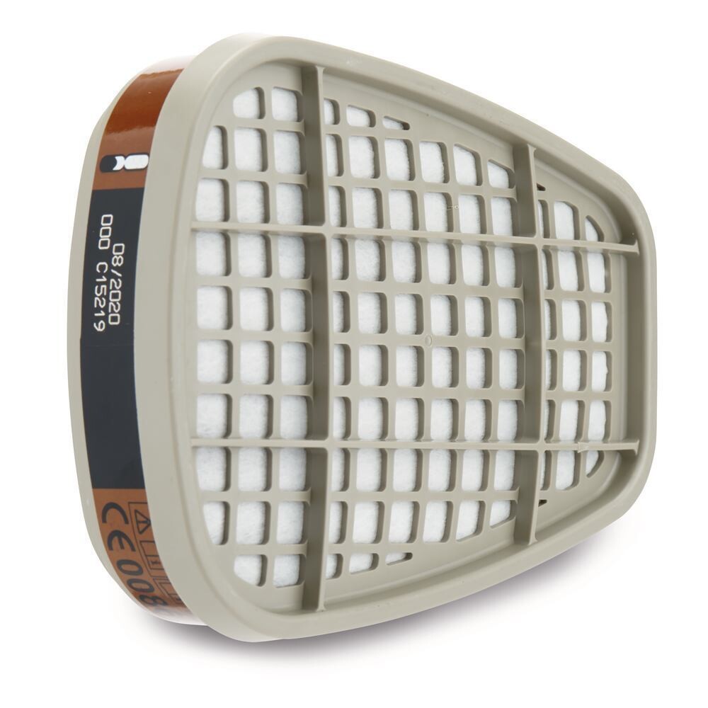Breathing Filters 3M Gas Filter, A1, 6051, 8 Pieces