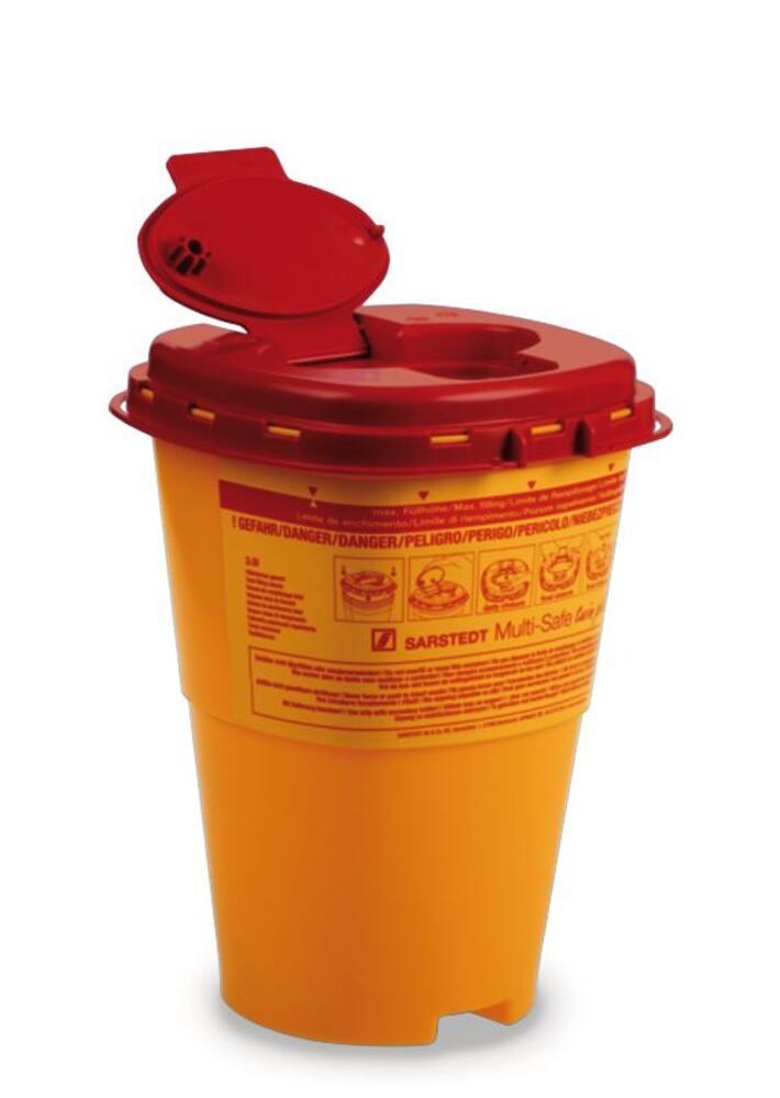 Poubelles Multi-Safe twin plus, 3000 ml, 4 pièces