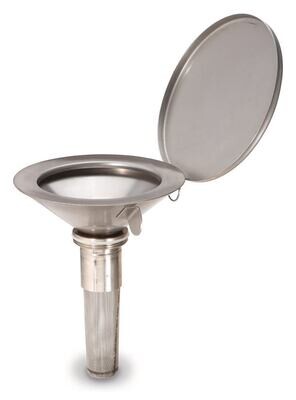 Safety funnel for flat barrels, 1 piece
