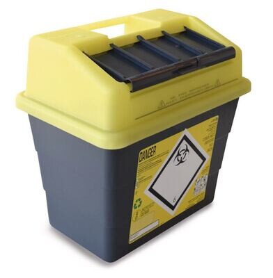 Waste bins Sharpsafe® 9 l container, 20 pieces