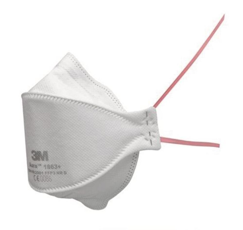 Medical particle filter mask Aura 1800+ without exhalation valve, FFP3 NR D, 1863+, 20 Pieces
