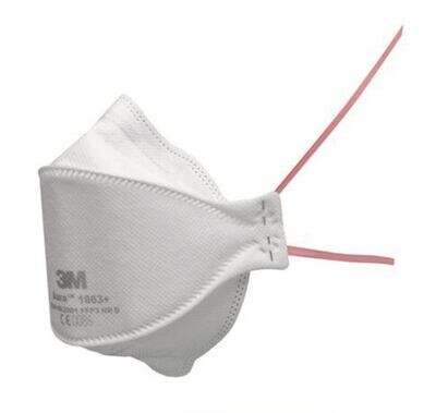 Medical particle filter mask Aura 1800+ without exhalation valve, FFP3 NR D, 1863+, 20 Pieces