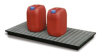Contenitore di raccolta SEKUROKA® per prodotti chimici, con griglia, 1 pezzo