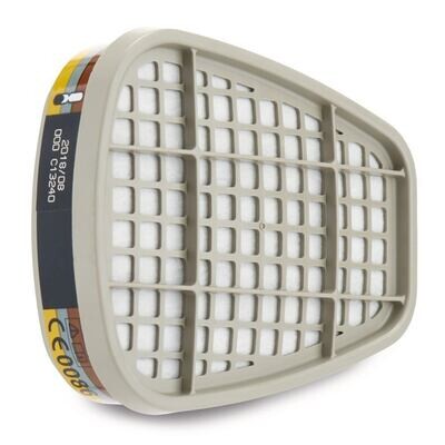 Breathing Filters 3M Gas Filter, ABE1, 6057, 8 Pieces